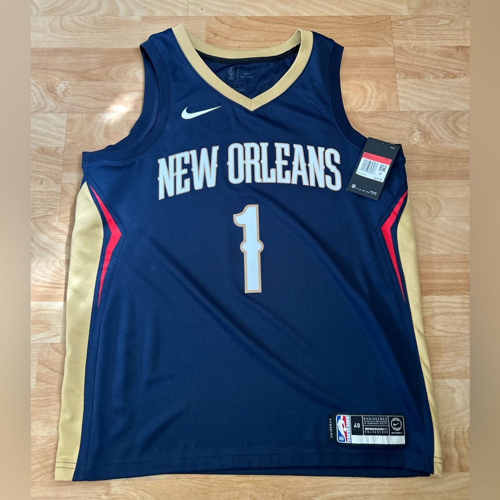 Nike Zion Williams Basketball Jersey 48 Large